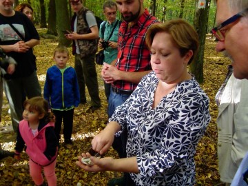 Dzień Grzyba 14.10.2018r. - wystwa, prelekcja i spacer po lesie, fot. H. Andrzejewski
